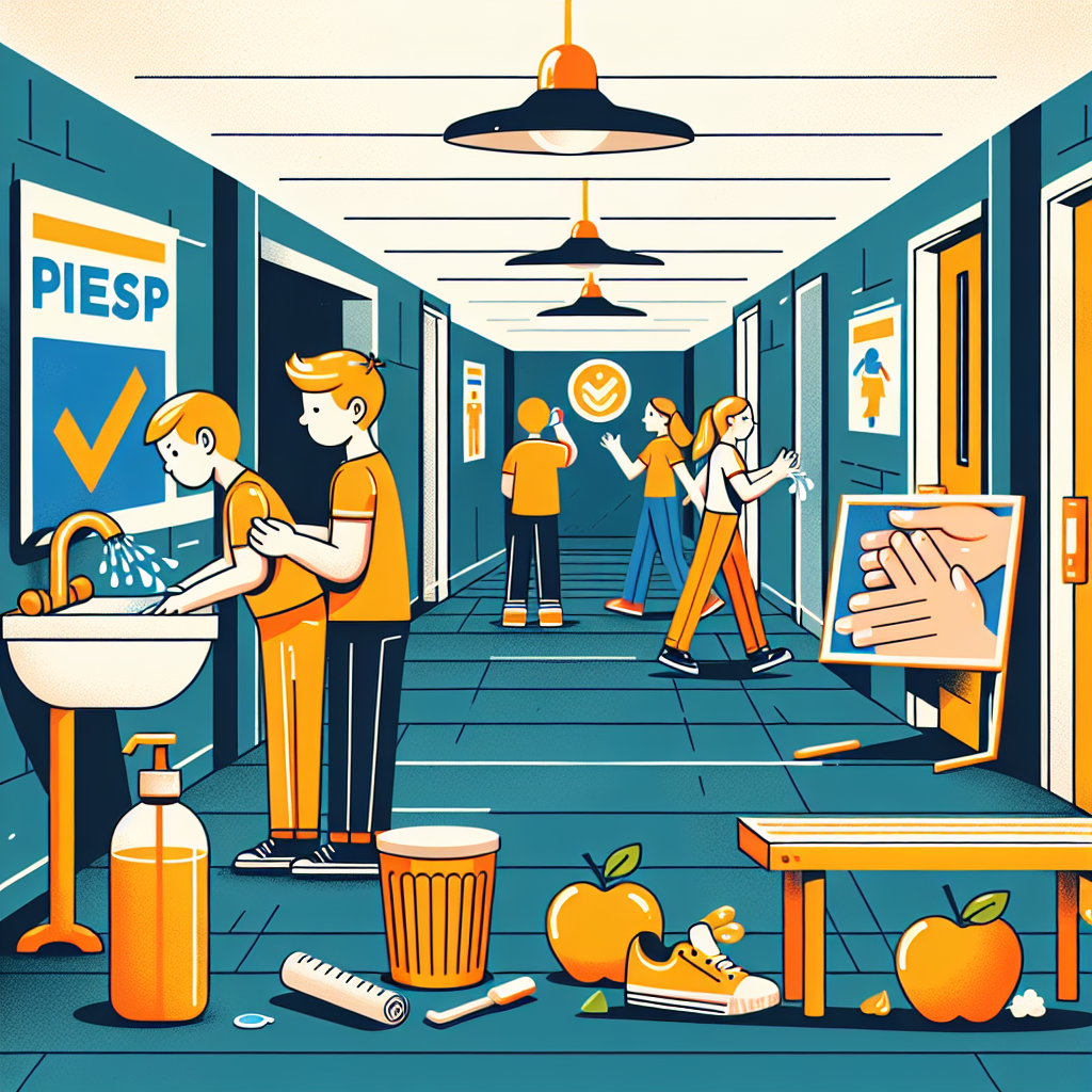 Menginspirasi Gaya Hidup Bersih dan Sehat di Sekolah Melalui Poster